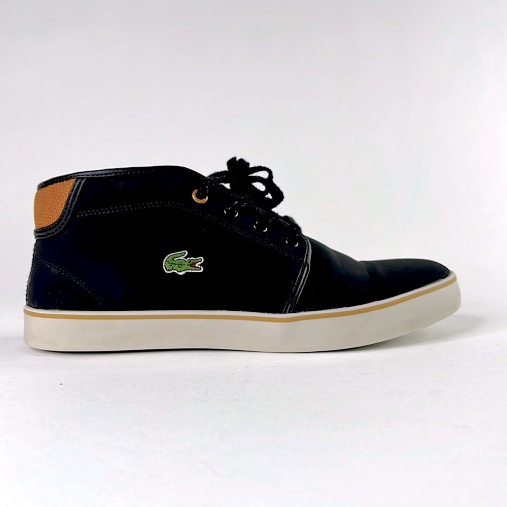 LACOSTE AMPTHILL MID SUEDE SNEAKERS 6.5M(8W)